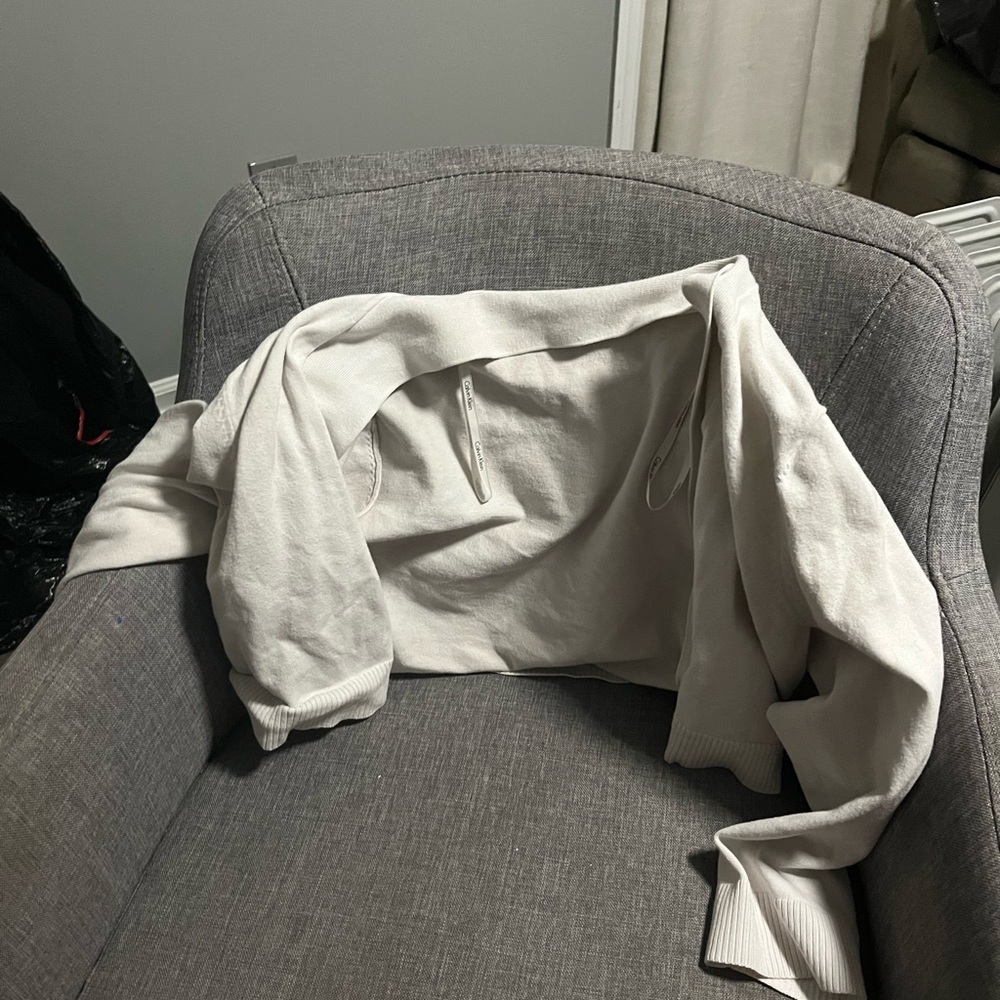 Calvin Klein white sweater